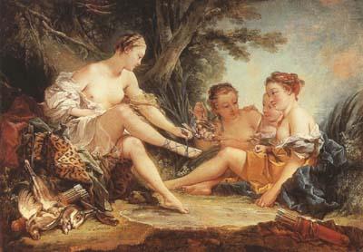 Francois Boucher Diana After the Hunt (mk08) oil painting image
